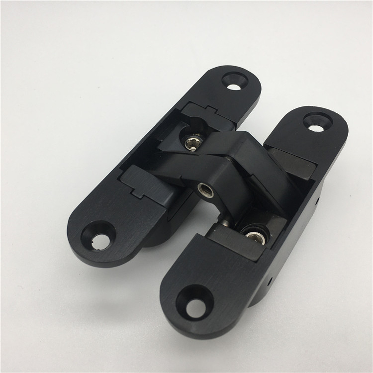 Black 180 Degree Zinc Alloy 3D Adjustable Concealed Door Hinge Buy