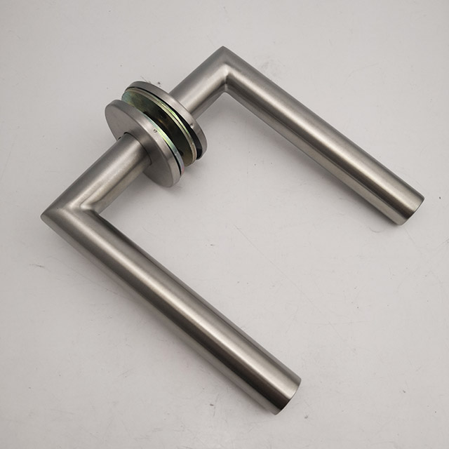 China Supplier new style lever on thin round rose Buy Door Handle