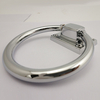  Zinc Alloy Chrome Polished Round Ring Handle Chair Cintura ring