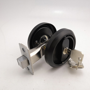  stainless steel 304 black sliding door key lock