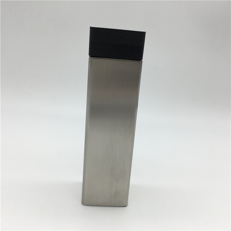 304 stainless steel square shape wall mounted door stopper