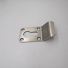 Stainless Steel N Style Door Handle with Cylinder Hole