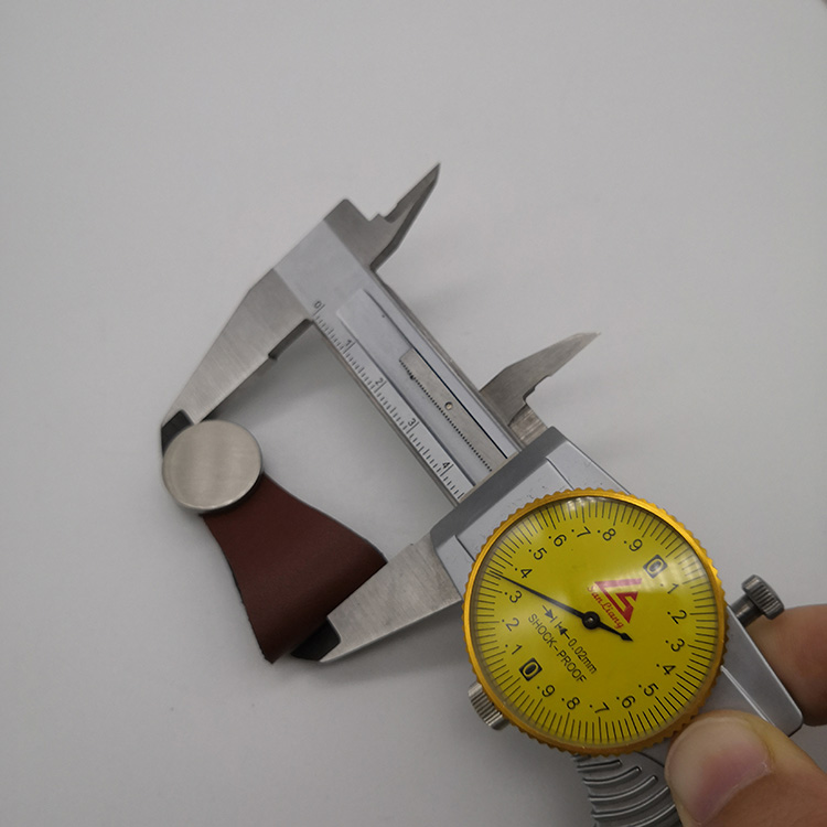 Brown Leather Konb Zinc Alloy Single Hole Pull Handle for ...