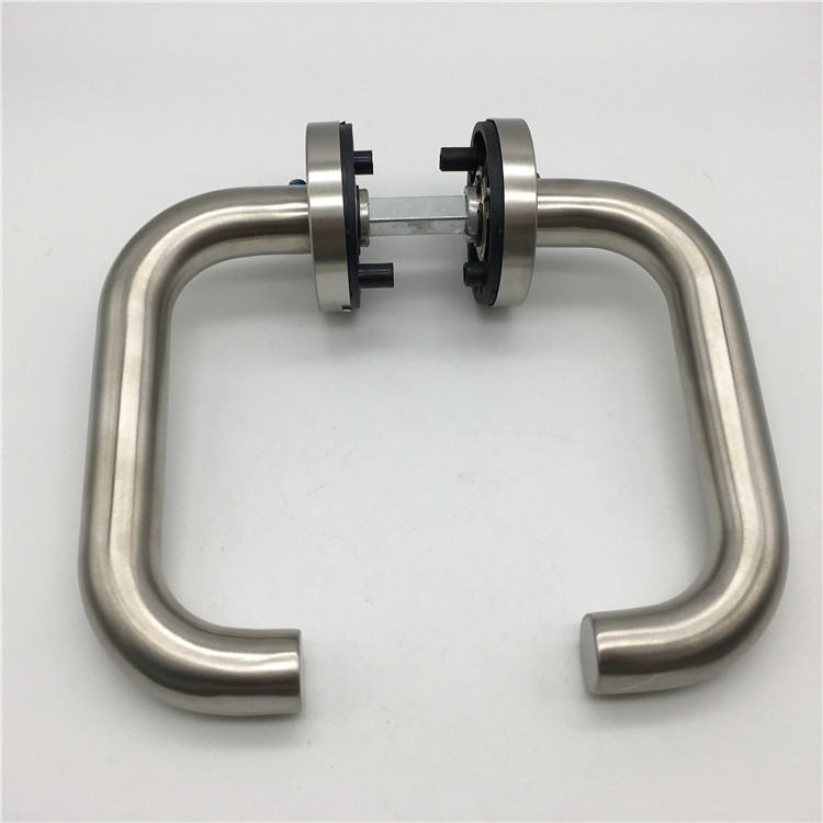Can Lift Up And Down Door Handles with Black Plastic Underconstruction Spindle And Screws
