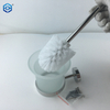 Chrome Wall Mounted Stainless Steel And Glass Toilet Brush Holder