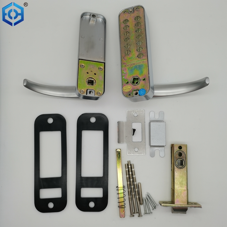  Fireproof And Waterproof No Power Supply No Key Required Security Code Keyless Mechanical Double-Sided Password Combination Door Lock 