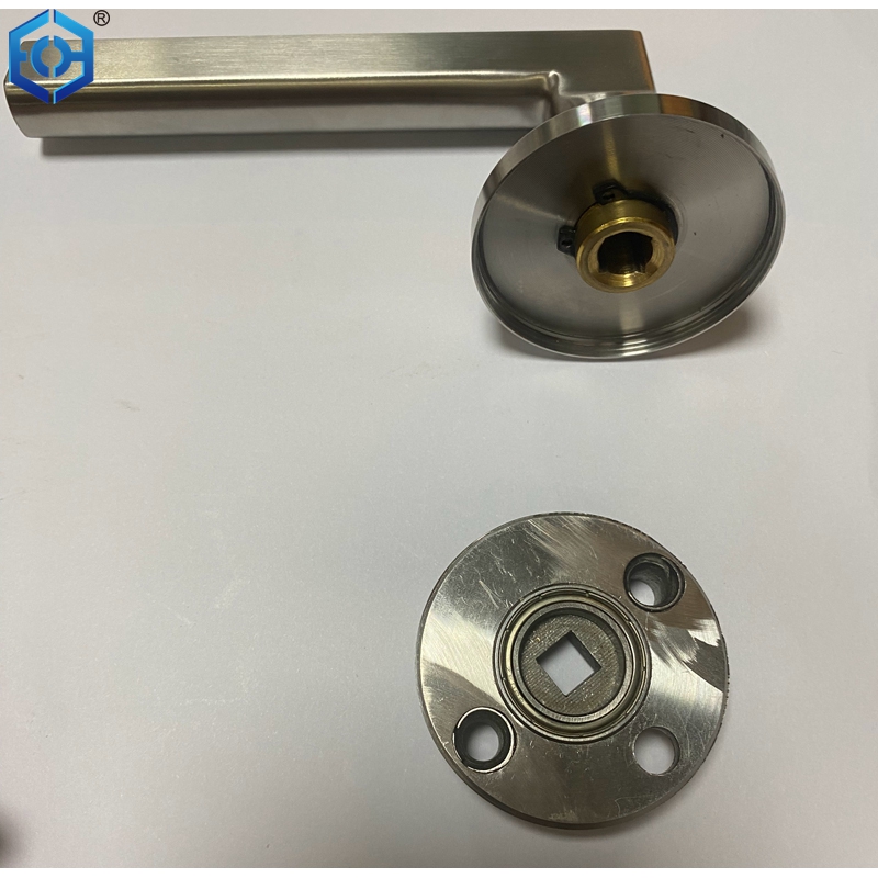 Stainless Steel Heavy Duty Commercial Door Handle Keyed Entry Lever