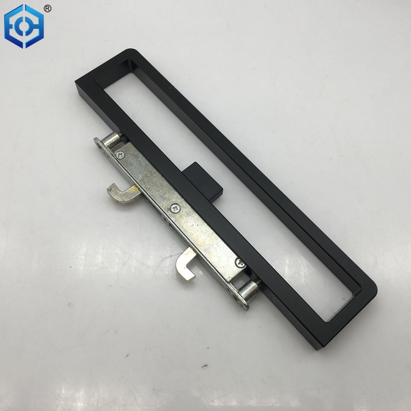 Matte Black Sliding Door Lock For Slim Frame Glass Doors Buy surface