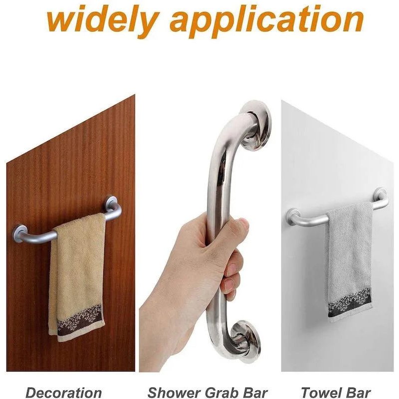 Stainless Steel Bathroom Disable People Elderly Bathtub Handrail Safety Handle Bars Grab Bar
