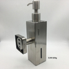 Square Stainless Steel Liquid Hand Soap Pump Dispenser