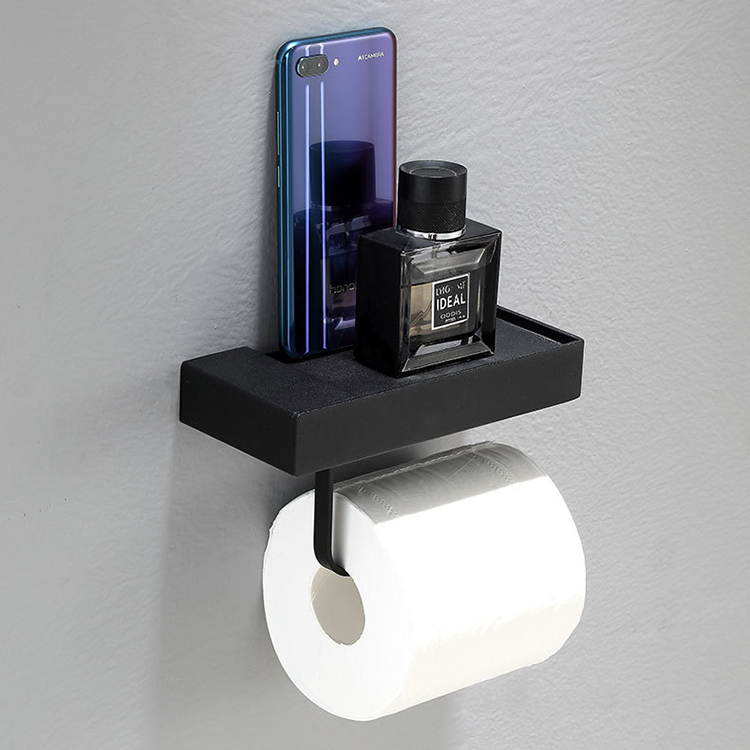 Home Hardware Stainless Steel Black Bathroom Accessories Set