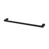 2019 Bathroom Accessories Matte Black Square Stainless Steel Towel Rack Wall Mounted Towel Rail Bar 1 