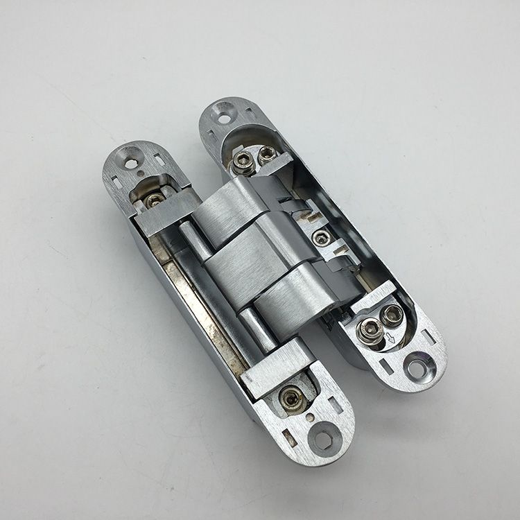 Zinc Alloy ThreeDimensional Adjustable Invisible Kitchen Door