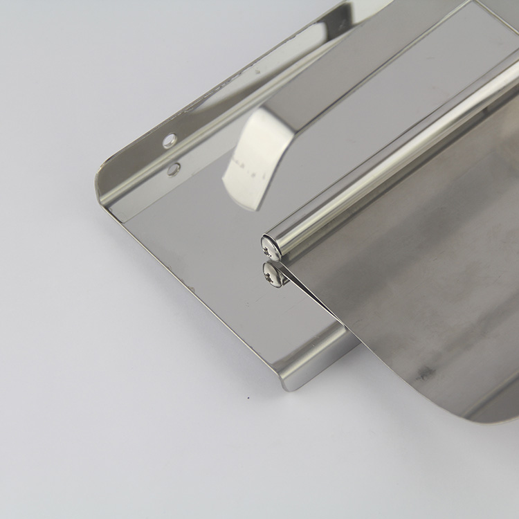Chrome Bathroom Hardware Stainless Steel Toilet Paper Holder Stand