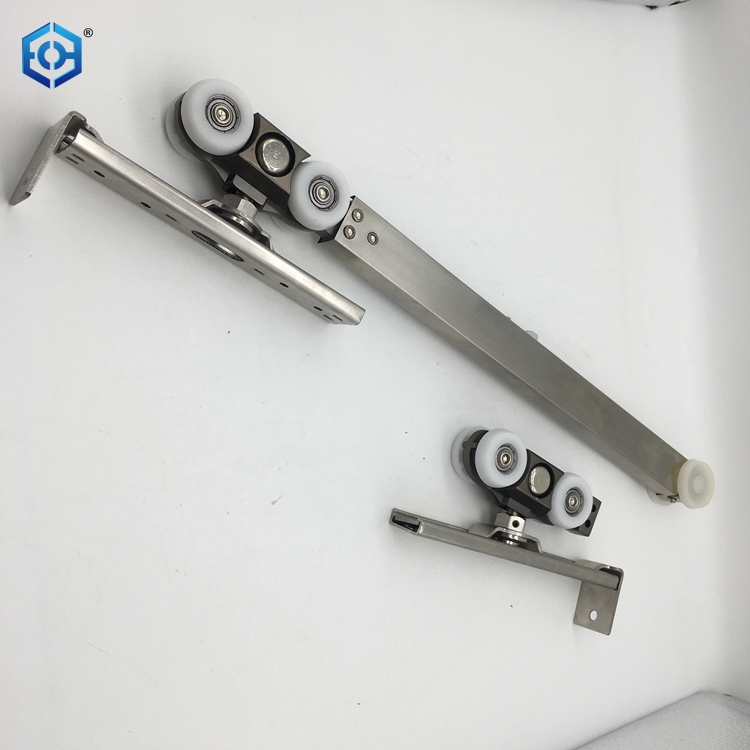 Stainless Steel And Nylon Single Way Softclose Hanging Sliding Door