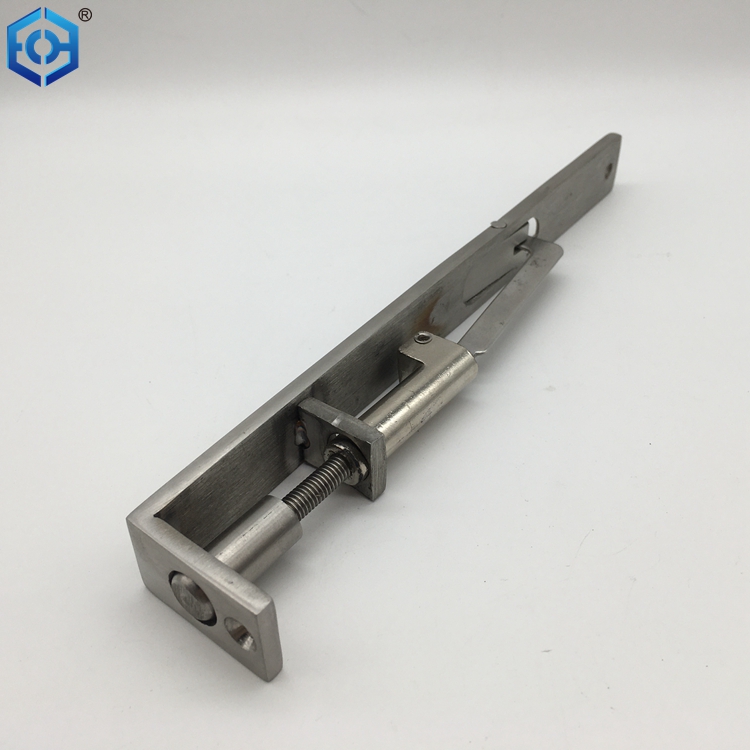 Stainless Steel Security Door Bolts Lever Action Flush Slide Bolt Latch
