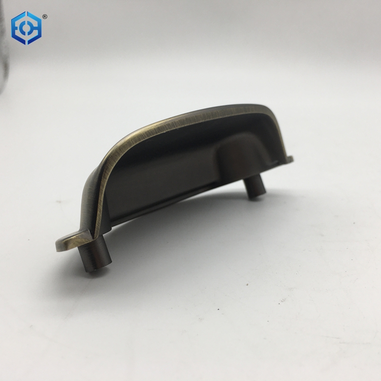 Retro Metal Cupboard Door Furniture Antique Shell Vintage Knobs