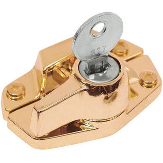 Prime-Line Products Keyed Sash Lock Child-Proof Security Lock Only Unlocks With Key For Aluminum 