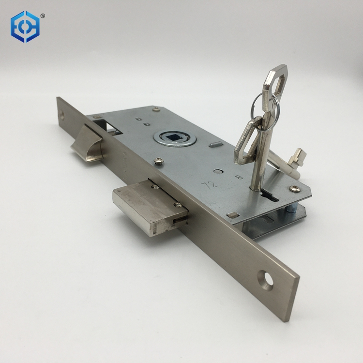 Vintage Style Indoor Mortise Lock Assembly Kit Cast Steel Construction