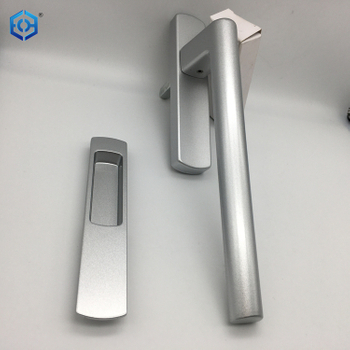 Aluminum Touch Lift-Slide Door Handles with Cylinder