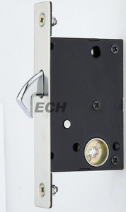 China Supplier Stainless Steel Glass Sliding Door Lock Body (ESD-017)