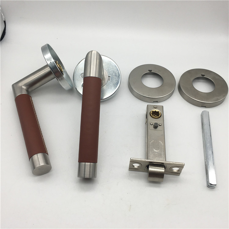 Stainless Steel Brown Leather And Stain Nickel Lever On Rose Door Handles Balenciaga Ville Top Handle S Pulls Ikea Ec Hardware - Leather Door Pulls Australia Stainless Steel Brown Leather And Stain Nickel Lever On Rose Door Handles Balenciaga Ville Top Handle S Pulls Ikea Ec Hardware - Leather Door Pulls Australia