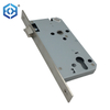 High Security Square Head Standard European Lock Body 55 / 72 Mm Mortise Door Lock Body