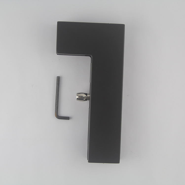 Black High Grade SUS304 Stainless Steel Cover Plate Big L Patch Corner Patch Fitting