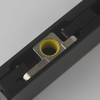 Black Top Patch Fitting Clamp Frameless Glass Door Patch Fitting Price for Glass Door