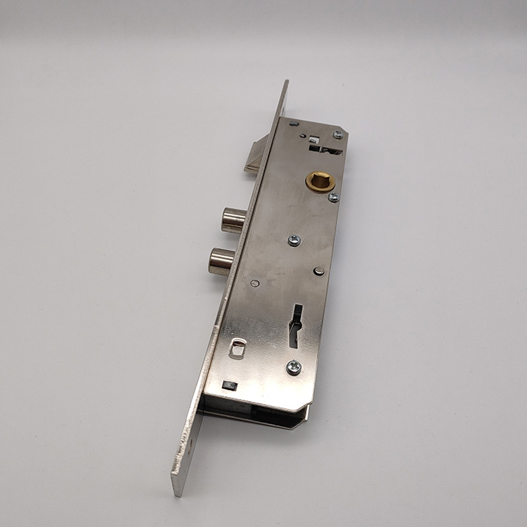 Argentina style steel mortise lock with key for aluminum frame door 