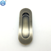 Stainless Steel Cabinet Furniture Oval Concealed Flush Handle