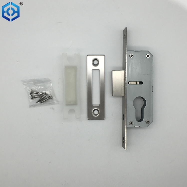 Stainless Steel Mortise Door Lock 20 Mm with 1 Key Turn