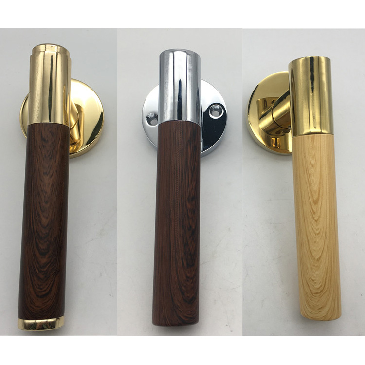 Chrome Zinc Alloy Indoor Room Door Lock Bedroom Home Universal Internal