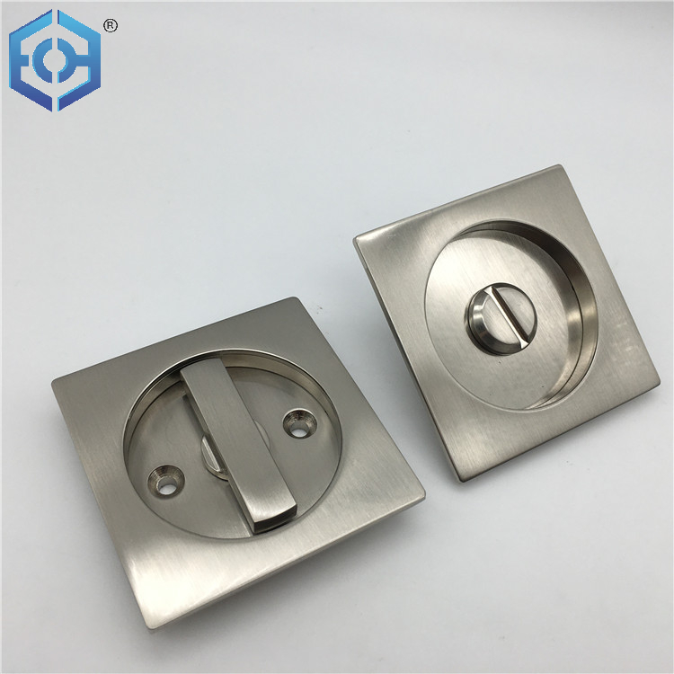 Toilet Pocket Cavity Handle Door Sliding Bathroom Security Closet Lock