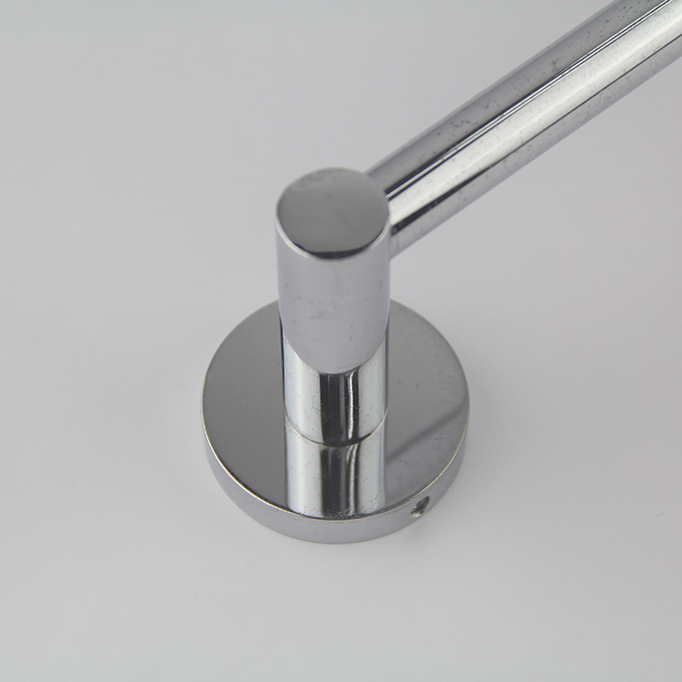 Bathroom Accessories Zinc Alloy Round Single Layer Bath Towel Shelf