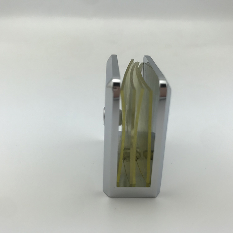 PC Brass Flat Sliver D Shaped Small Square Glass Clamp Buy steel