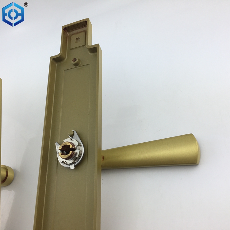 Classical Polished Solid Brass Entrance Lock And Handle Set Buy