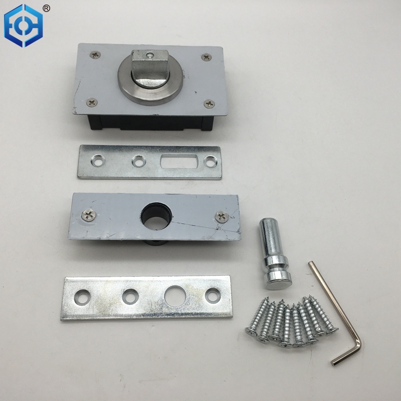 Heavy Duty Springless 360 Degrees Rotation Hidden Pivot Hinge Top Floor