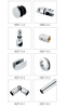 SUS304 sliding door fitting glass door patch fitting in china 
