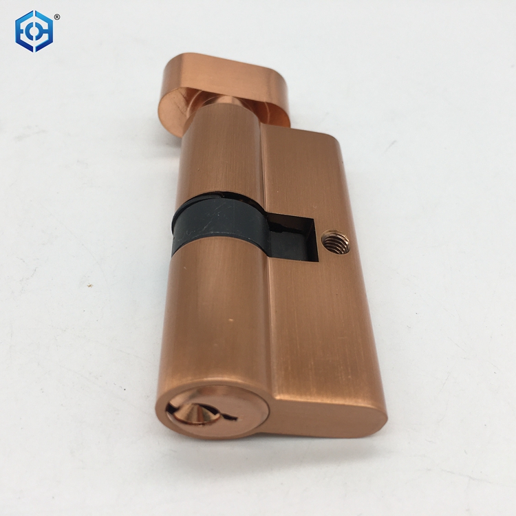 Copper Brass Door Lock Cylinder with Master Cylinder And Master Key
