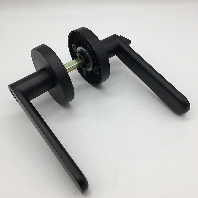 Zinc Alloy Heavy Duty Tubular Lever Door Handle Entry Privacy Bathroom