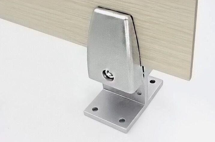 Office Workstation Aluminum Alloy Glass Panel Clamp Railing Glass Shelf Corner Holder Clip Buy