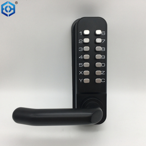 Mechanical Combination Digital Password Door Lock Security Keyless Entry No Power Push Button Keypad Code Lock Waterproof