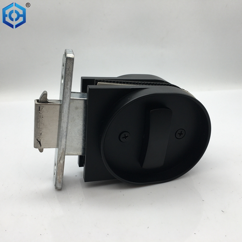 OEM/ODM China Matt Black Slim Frame Sliding Glass Door Lock With Key