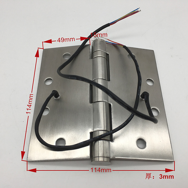 Stainless Steel Concealed 4 Inch Wire Electrified Door Hinges Buy