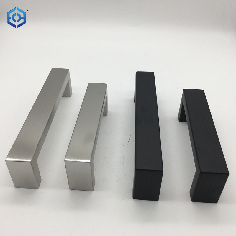 Stainless Steel U Channel Hollow Cabinet Kitchenettes Drawer Furniture Pull Handle