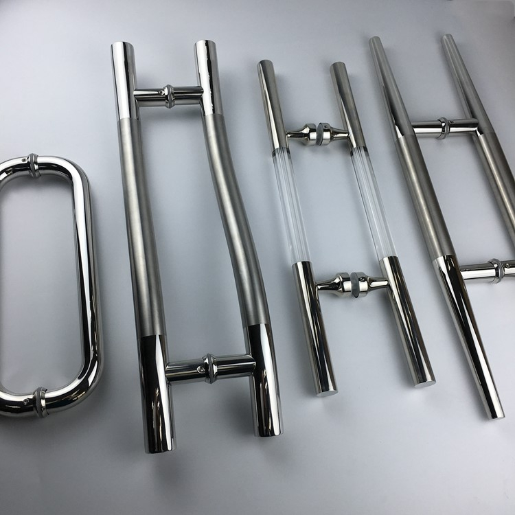 Stainless Steel Long Entry Entrance Exterior Commercial Glass Door Pull