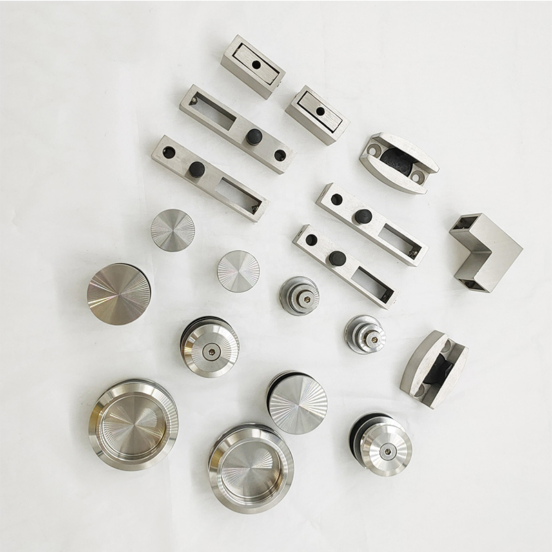 Bathroom Glass Sliding Door Roller Stainless Steel Glass Hanging Wheel