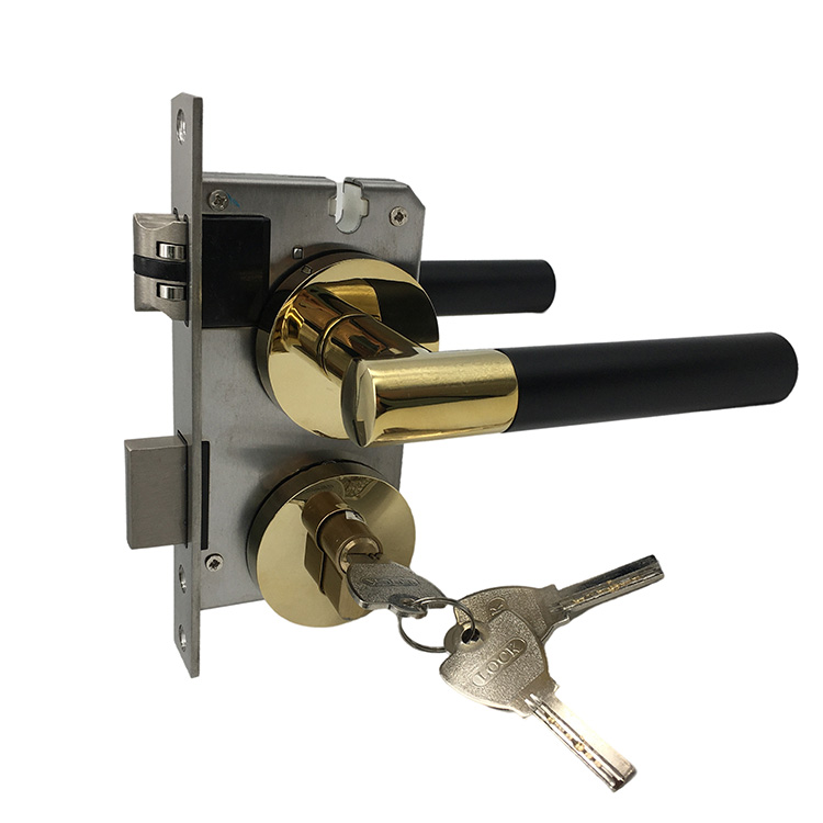Commercial Security Classroom Storeroom Front Door Handleset Lockset Door Locks with Lock And Key