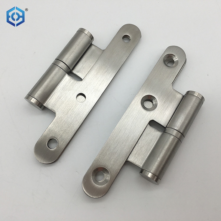 Stainless Steel 304 Round Corner H Style Door Hinge For Wooden Door